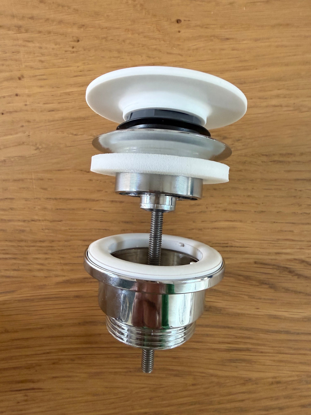 NEW  Bonde clic-clac avec clapet en  Solid Surface