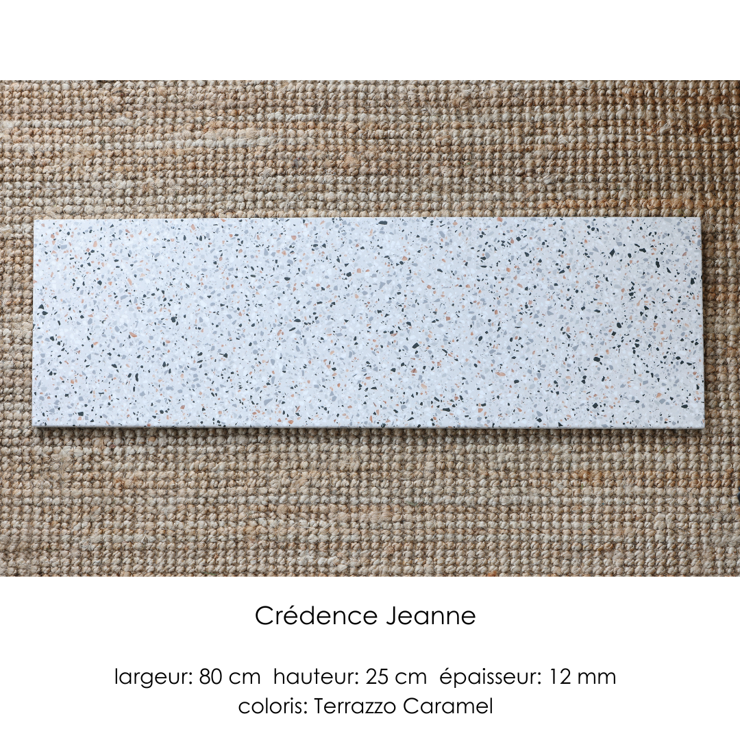 Jeanne, la crédence classique en Solid Surface